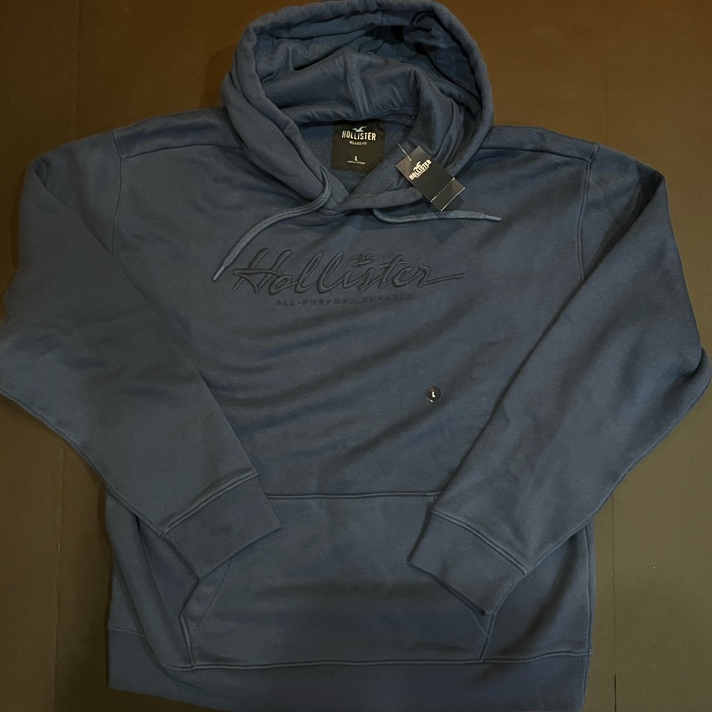 Embroidered Logo Graphic Hoodie